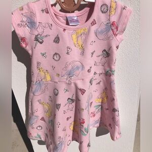 Disney Princess Pink and Yellow Dress. Size2T